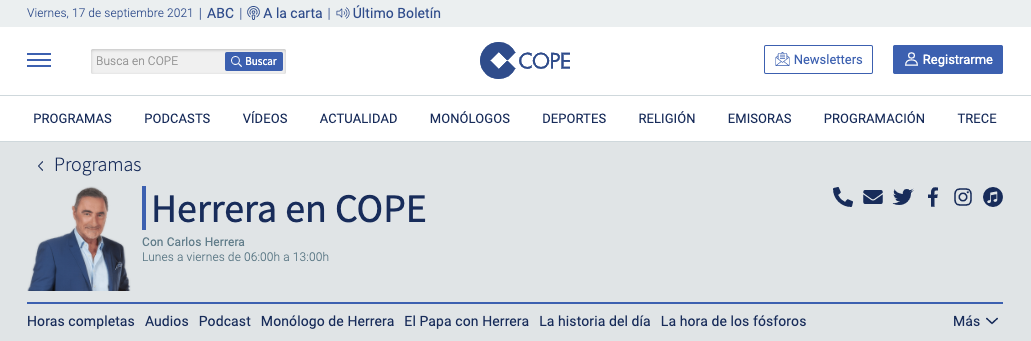 Fundación Hay Salida en "Herrera en COPE"