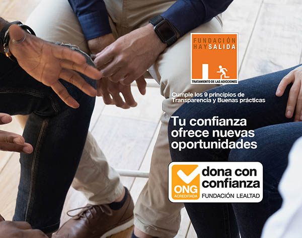 fundación hay salida: dona con confianza