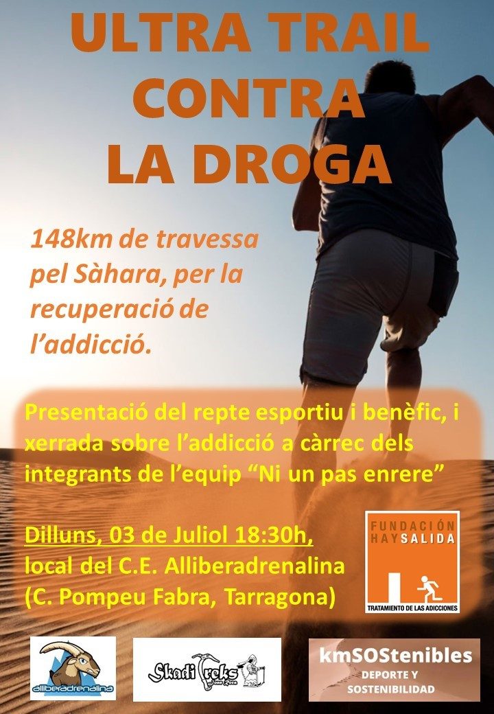 Cartel Reto deportivo "Draa Running Expedition"