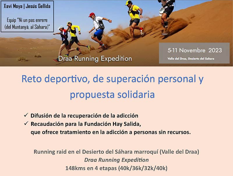 Reto deportivo "Draa Running Expedition"
