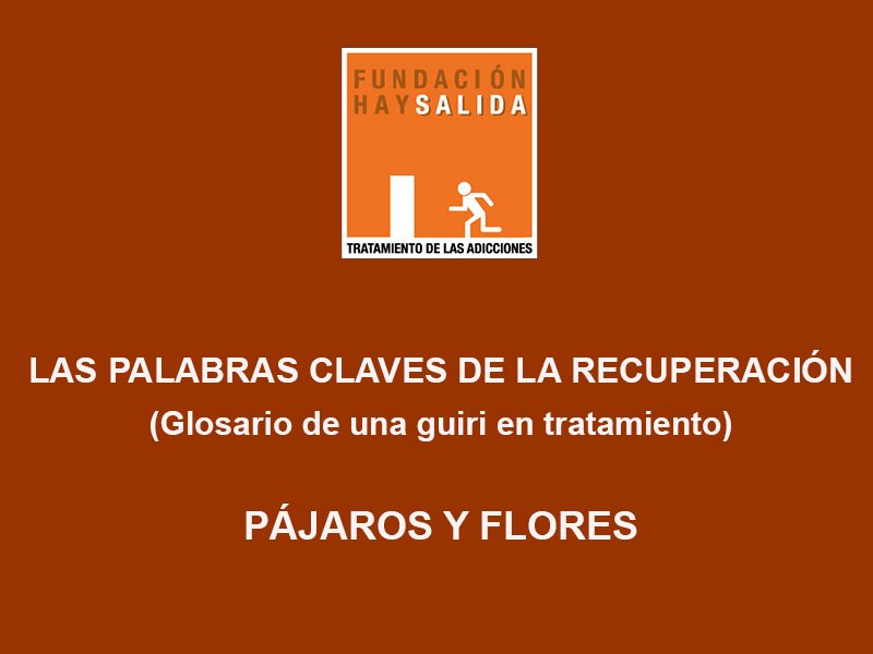 Pájaros y flores