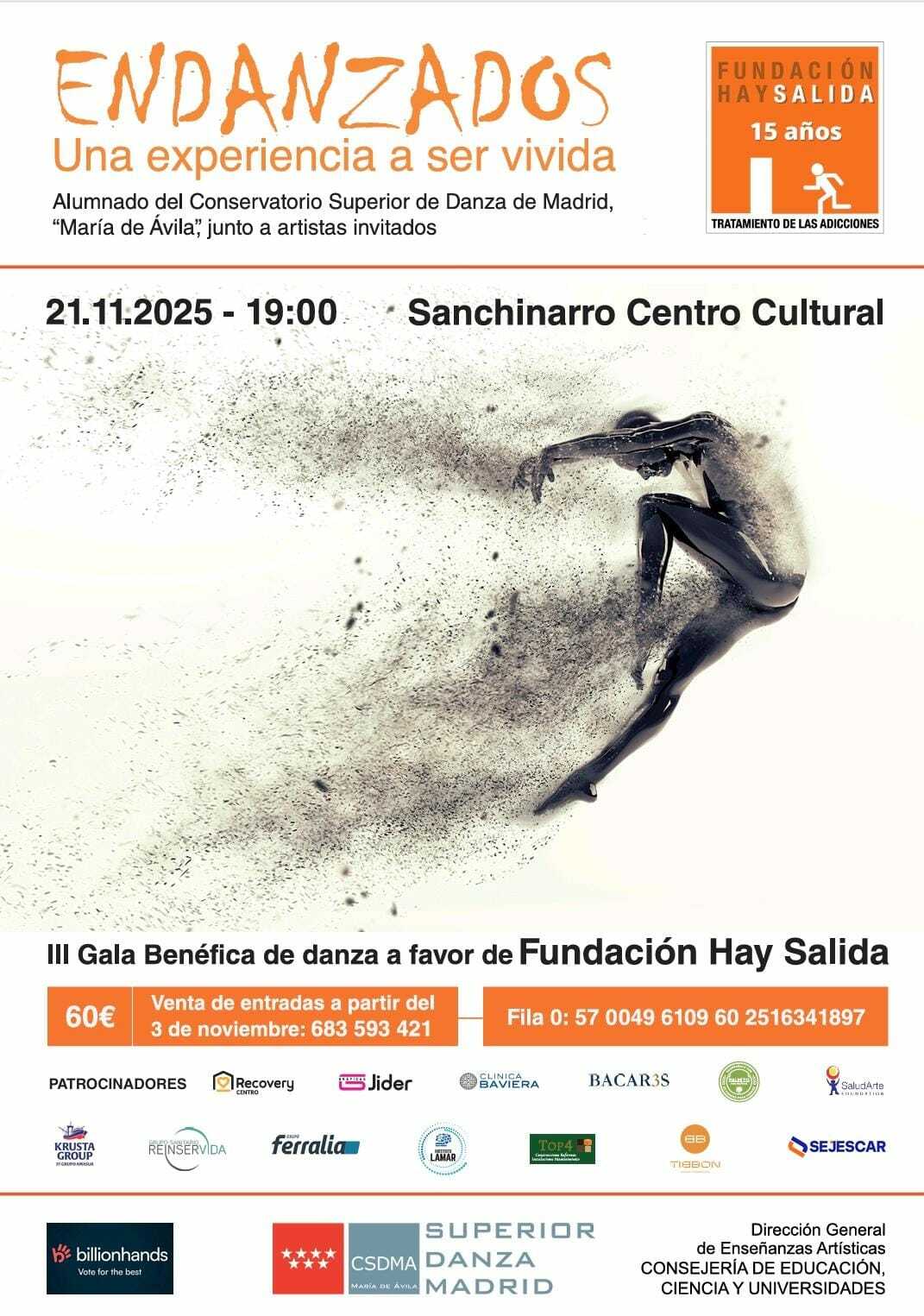 III Gala Benéfica ENDANZADOS | Fundación Hay Salida
